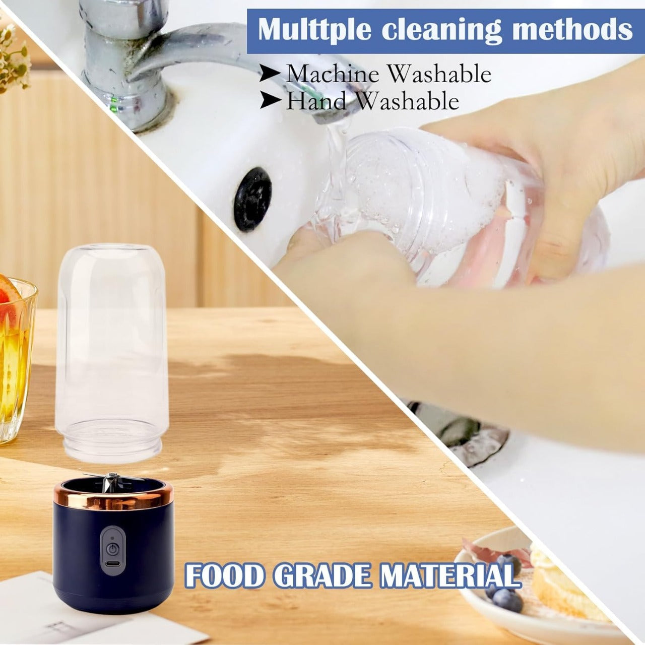 Mini Rechargeable Juicerโข โ Blend Anywhere, Anytime