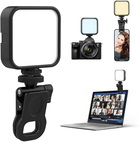 Enzzs Creator Selfie Light – Portable 3-Mode Studio Glow