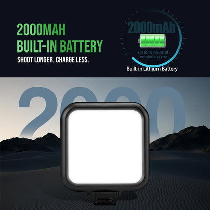 Enzzs Creator Selfie Light – Portable 3-Mode Studio Glow